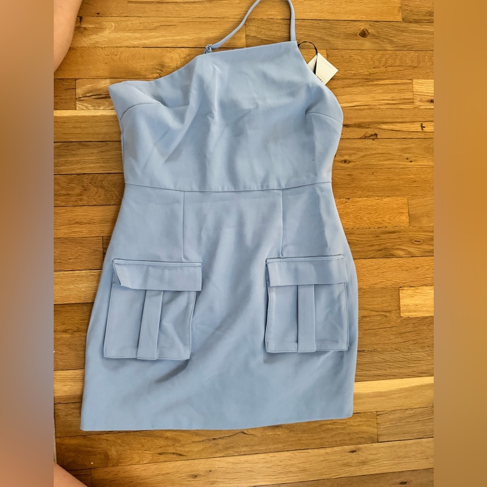 Forever 21 mini dress Size Large in powder blue